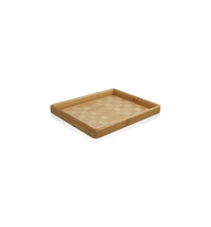 Tablett, Walnuss, 100 % BAMBUS
