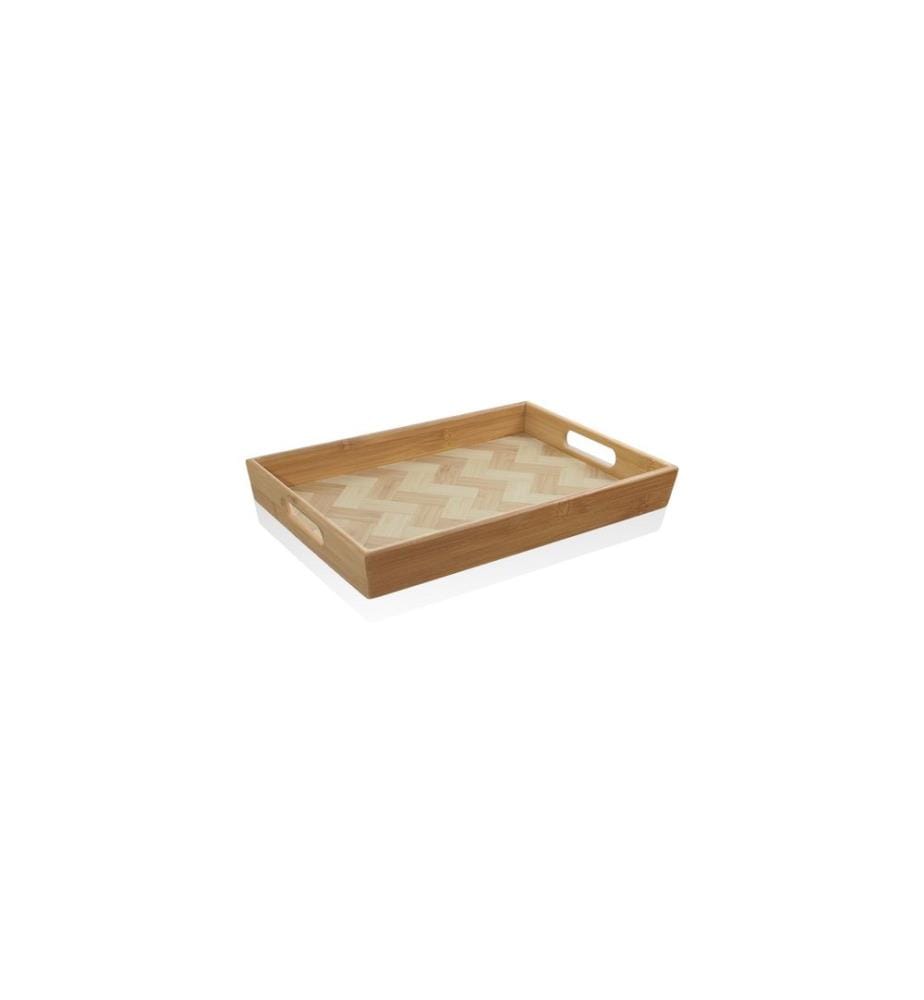 Tray, Walnut, 100% BAMBOO