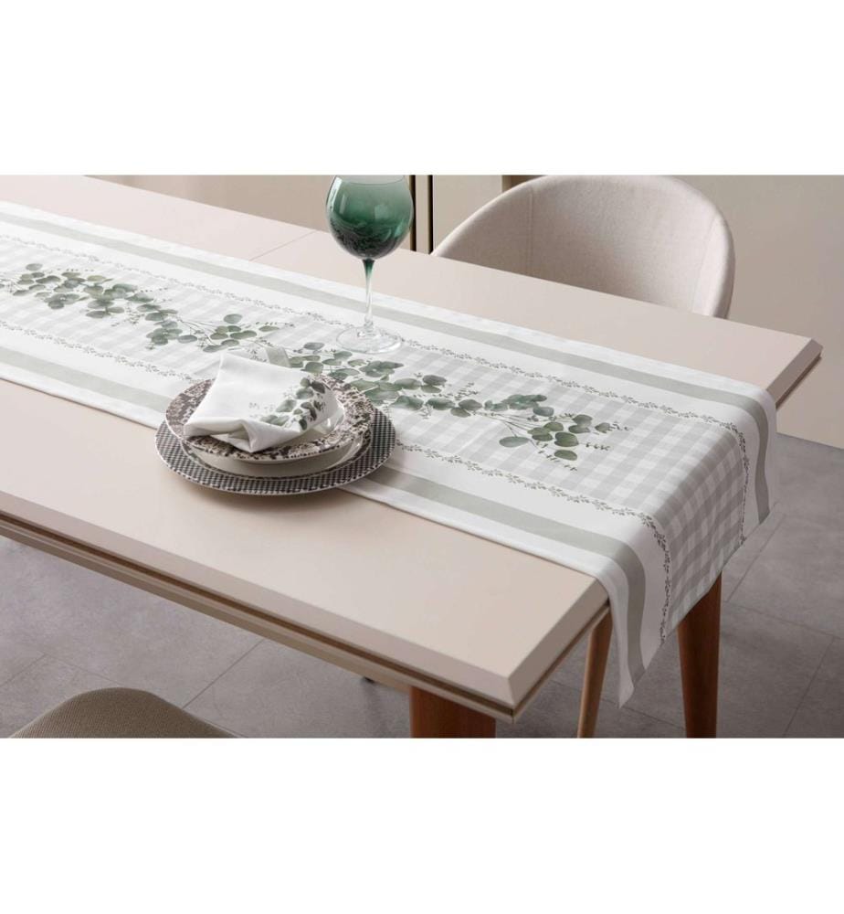 Runner, verde, bianco, tessuto: 100% COTONE