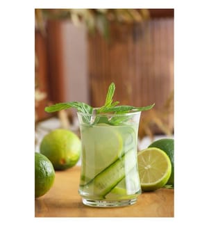Gläserset, 6-teilig, transparent, 100 % Glas