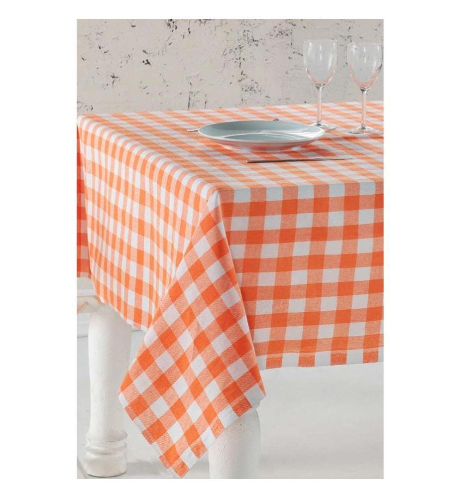 Nappe, orange, coton