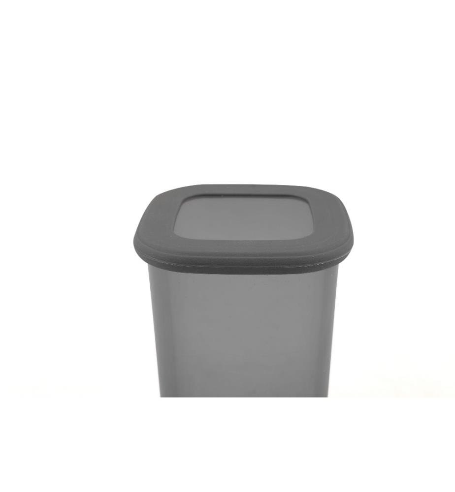 Storage Box Set, 12 Pieces, Grey, Plastic