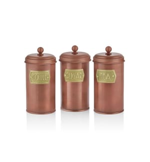 Krug-Set, 6-teilig, Kupfer, verzinkt