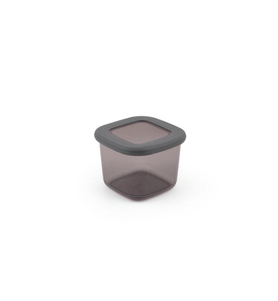 Storage Box Set, 3 Pieces, Anthracite, Plastic, Bpa Free