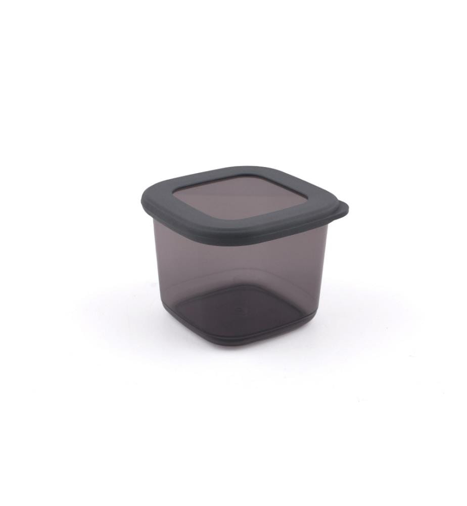 Storage Box Set, 12 Pieces, Anthracite, Plastic, Bpa Free
