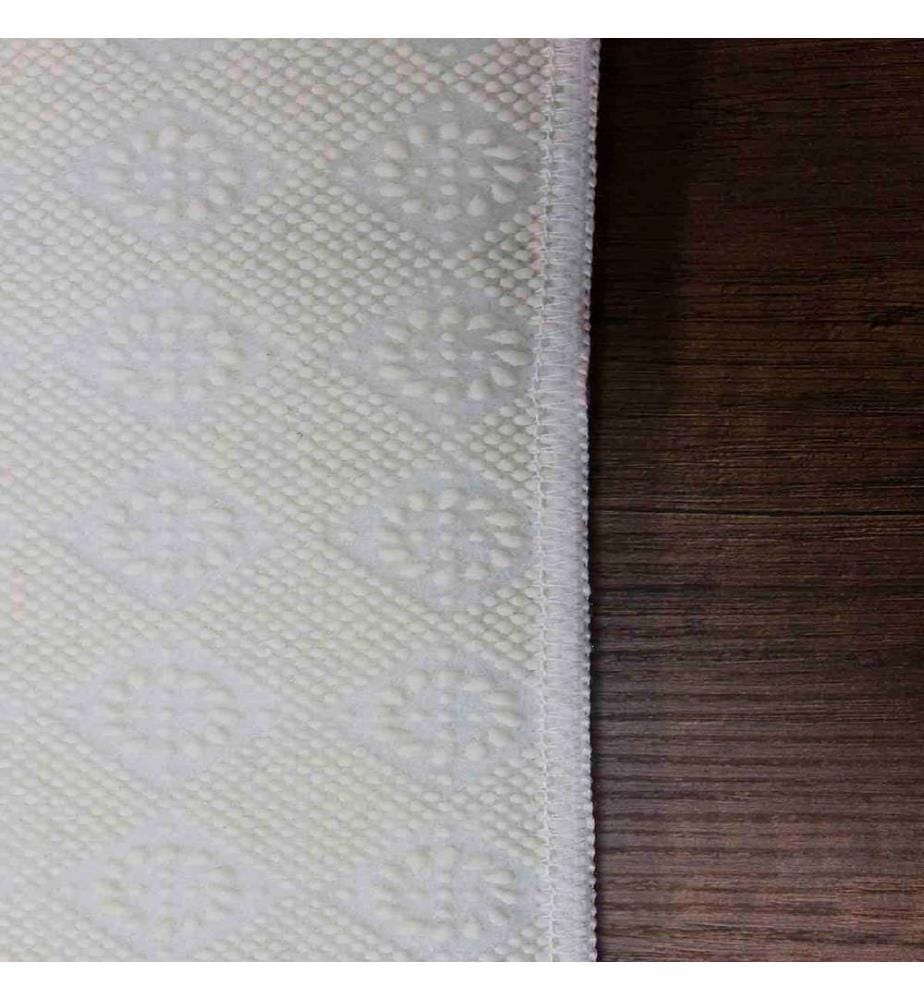 Teppich, Rot, Schwarz, 100% Polyester, 80 x 300 cm
