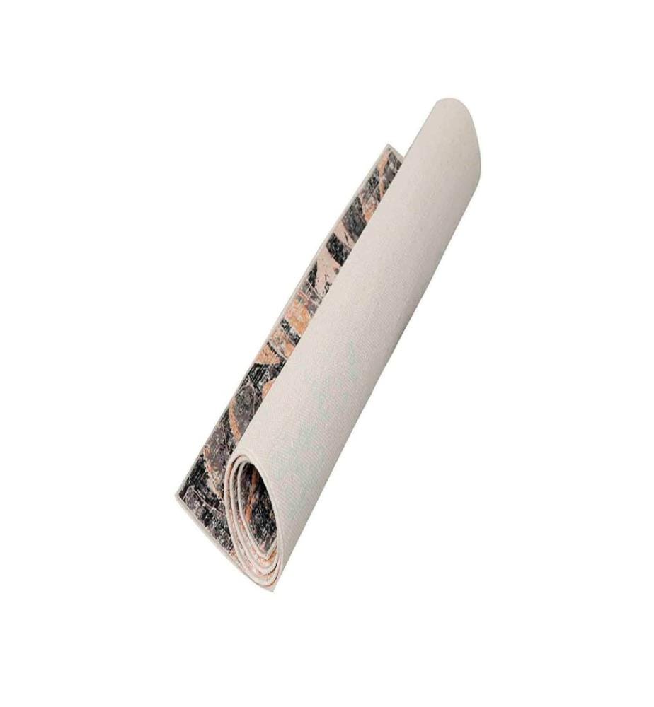 Tappeto, Crema, Visone, 100% poliestere, 80 x 120 cm