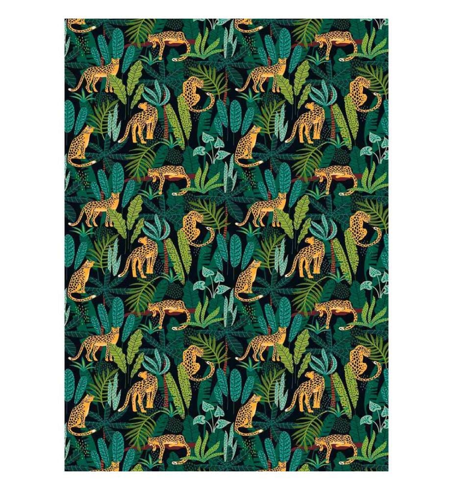 Tappeto, Cammello, Verde chiaro, Verde, 100% poliestere, 80 x 150 cm