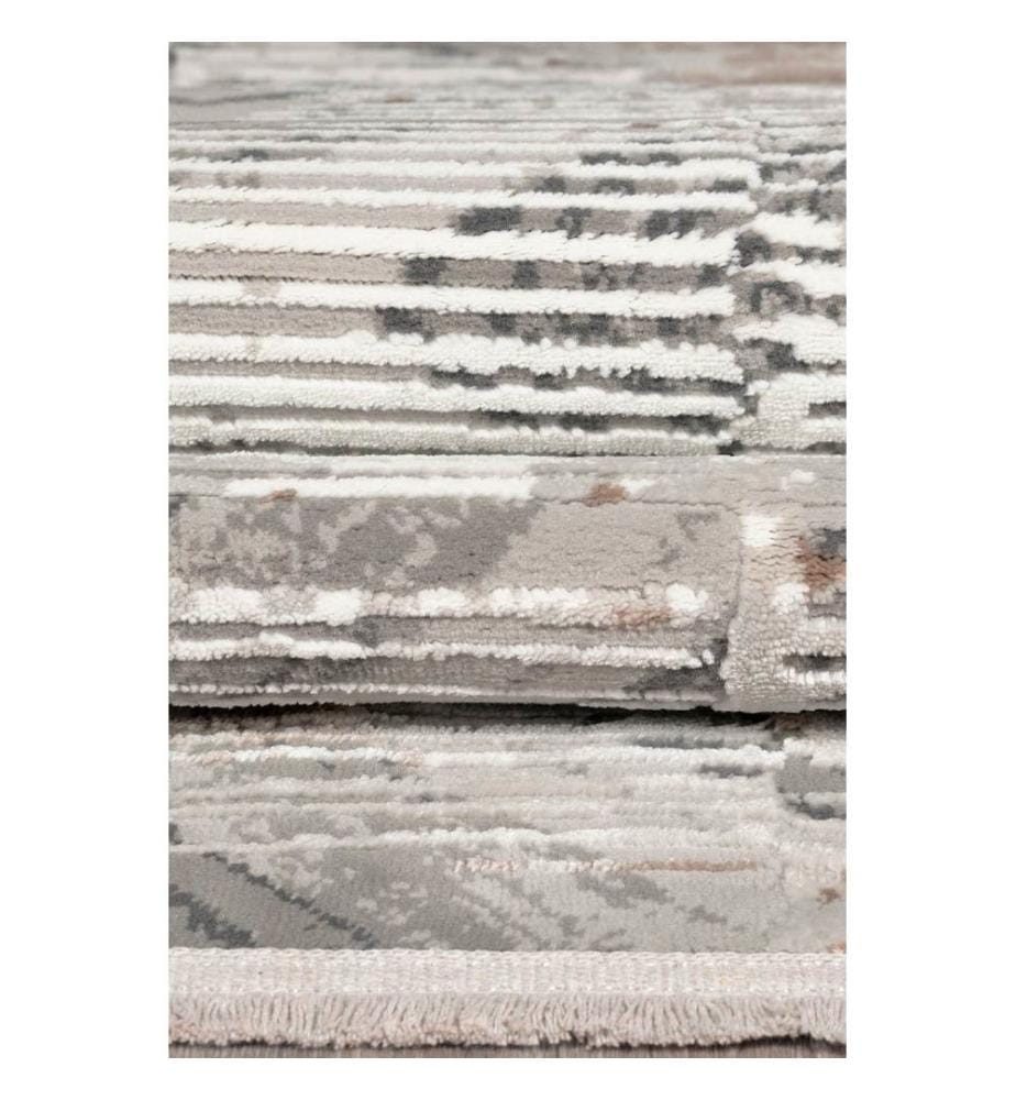 Tappeto per ingresso, grigio, 70% polipropilene / 30% poliestere, 100 x 150 cm