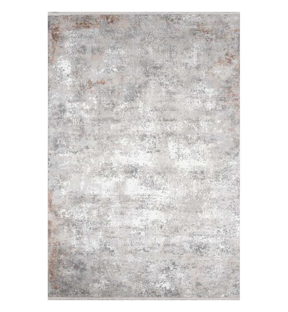 Tappeto Hall, grigio, 70% polipropilene / 30% poliestere, 80 x 150 cm