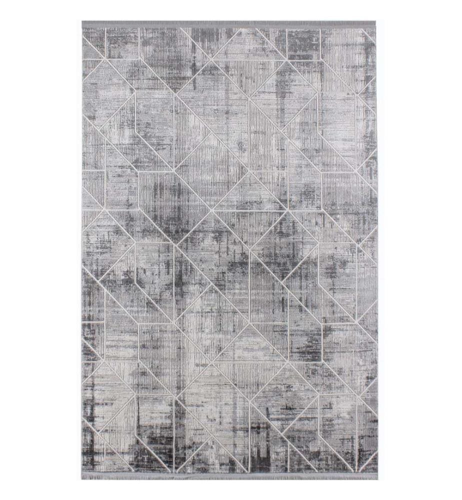 Tappeto per ingresso, grigio, 100% acrilico, 80 x 350 cm