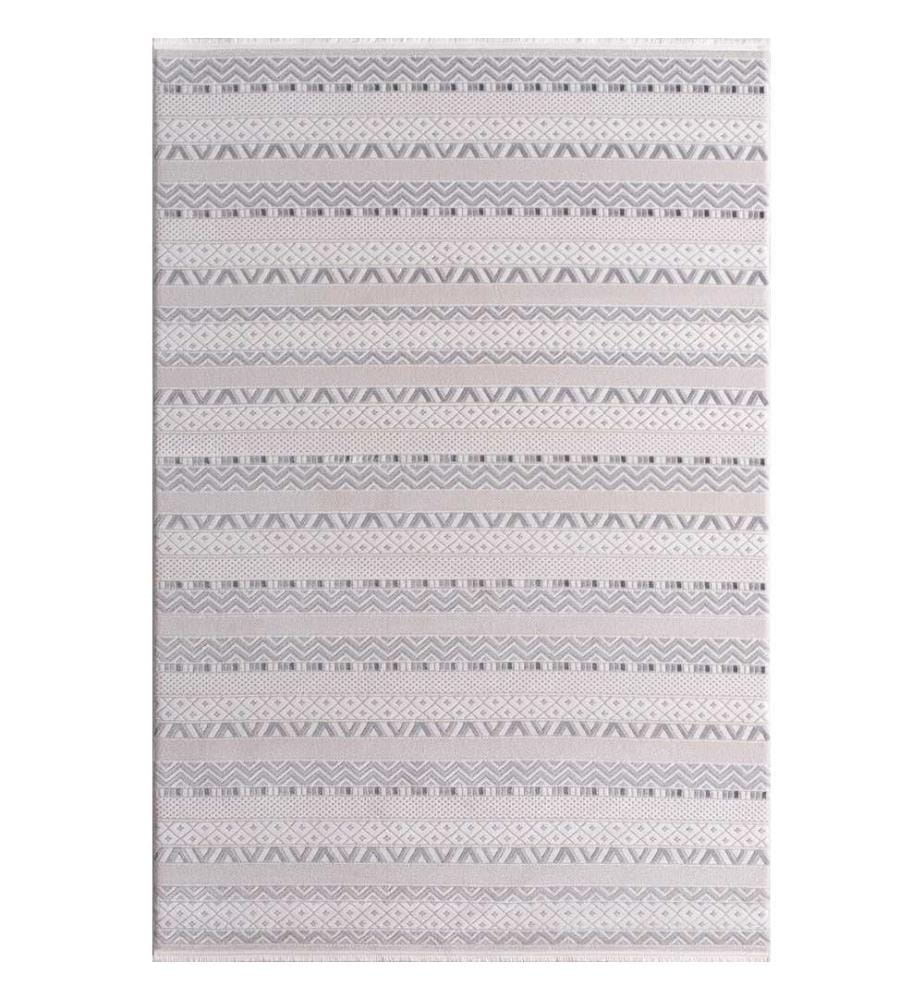 Tappeto per ingresso, Grigio, 100% Acrilico, 80 x 300 cm
