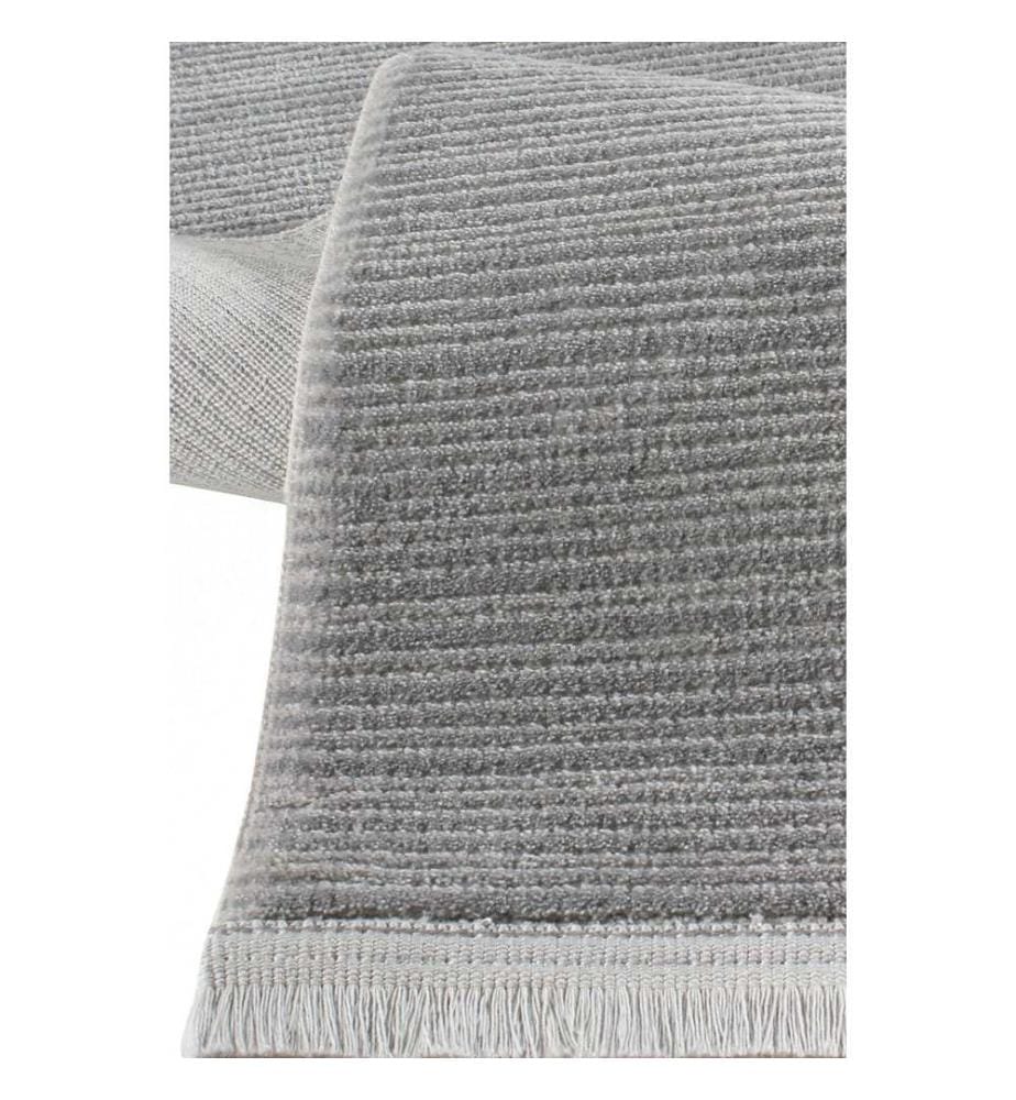 Tappeto per ingresso, Grigio, 100% Acrilico, 100 x 450 cm