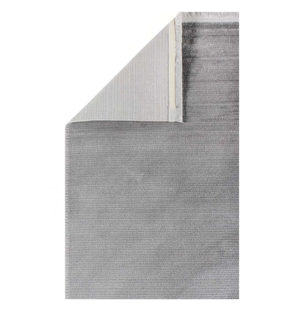Tappeto per ingresso, Grigio, 100% Acrilico, 100 x 450 cm