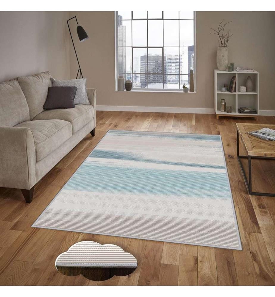 Flurteppich, Multicolor, 100% Polyester, 80 x 150 cm