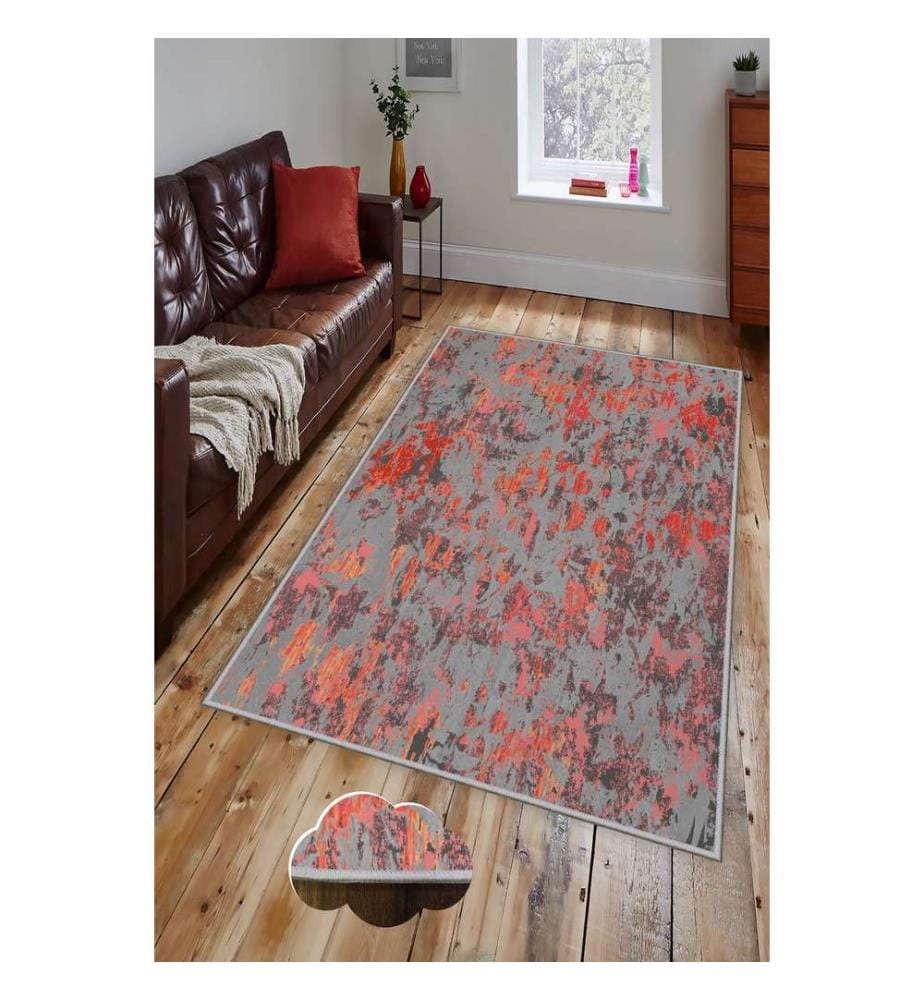 Flurteppich, Mehrfarbig, 100% Polyester, 100 x 200 cm