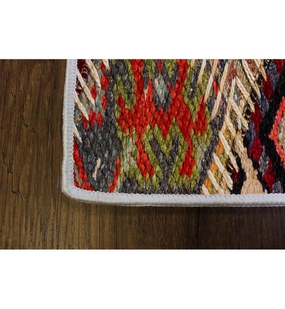 Flurteppich, Multicolor, 100% Polyester, 80 x 200 cm