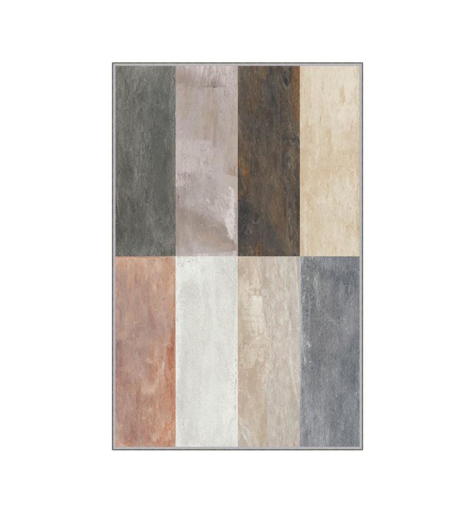 Flurteppich, Mehrfarbig, 100% Polyester, 100 x 200 cm