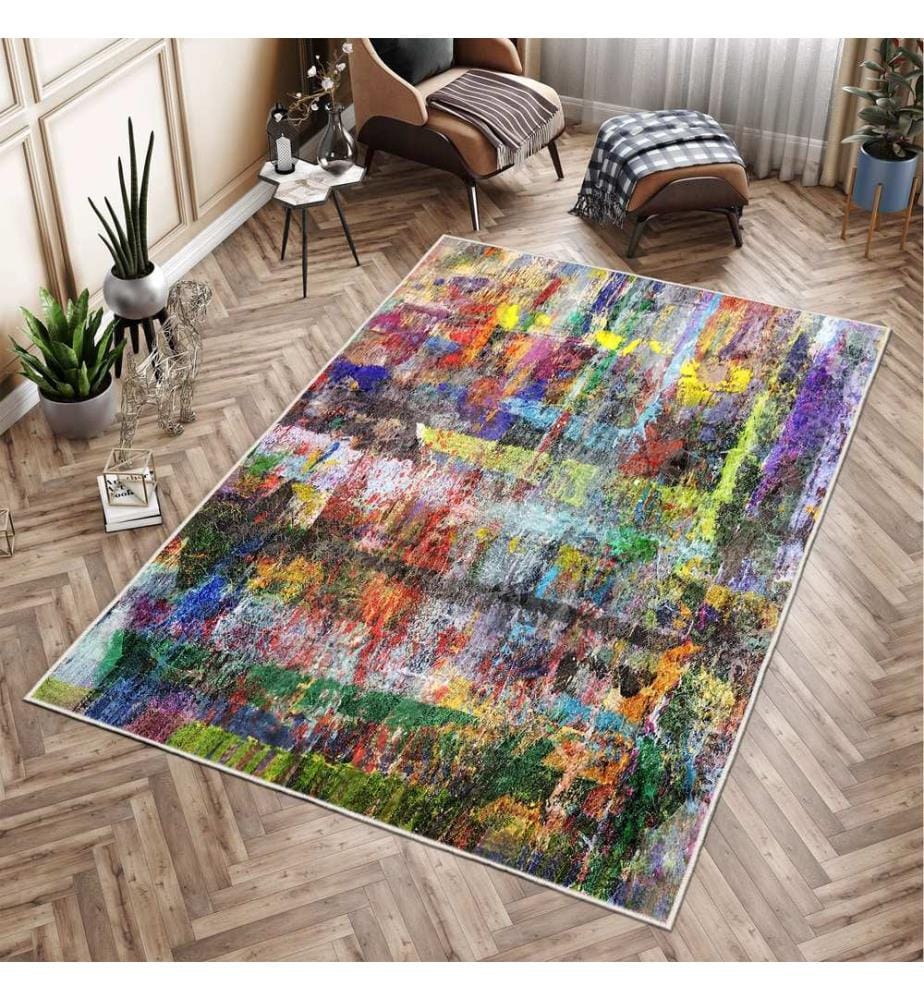 Bunt, Teppichläufer, 100 X 150 cm, Polyester