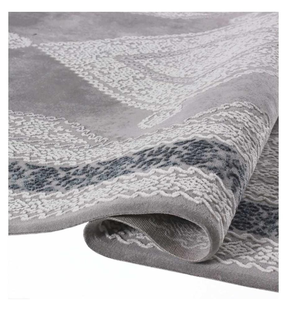 Teppich, Dunkelblau, 70 % Polypropylen / 30 % Polyester, 80 x 150 cm