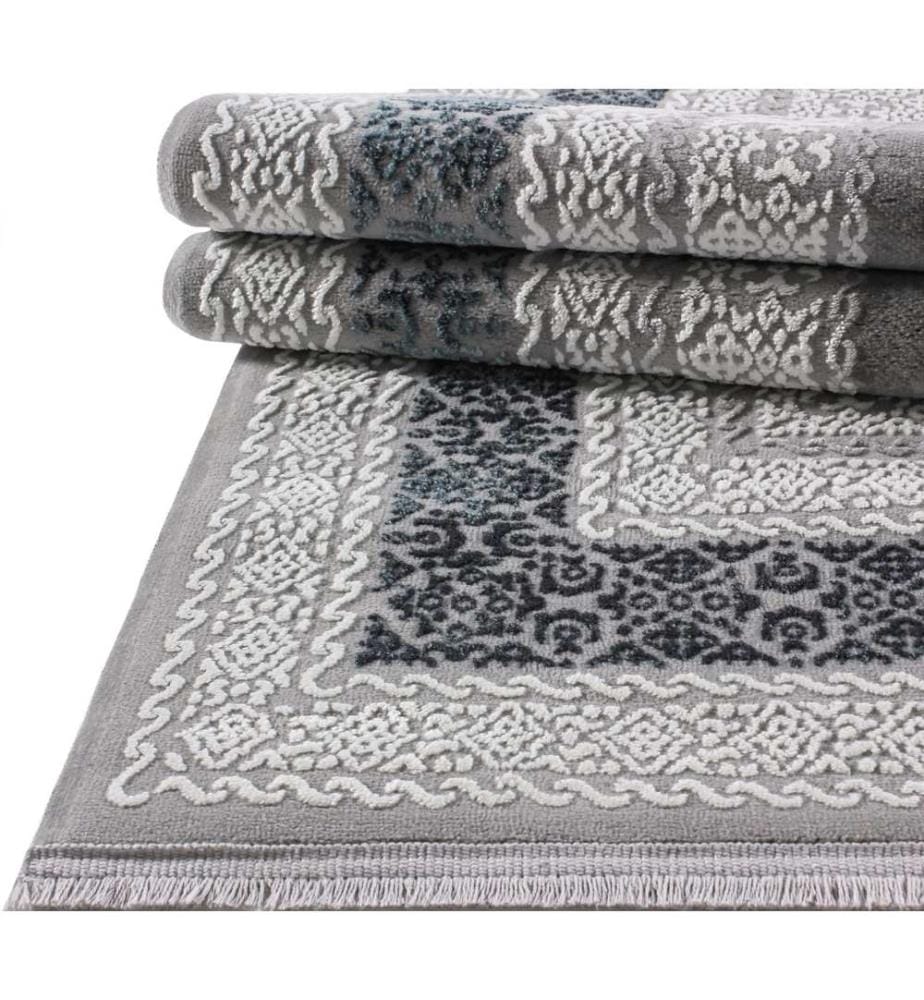 Teppich, Dunkelblau, 70 % Polypropylen / 30 % Polyester, 80 x 150 cm