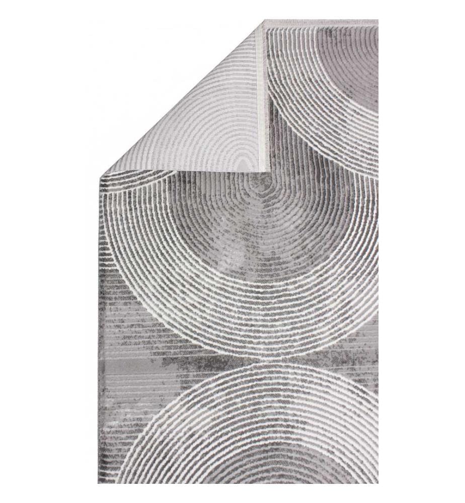 Tappeto, grigio, 70% polipropilene / 30% poliestere, 100 x 200 cm