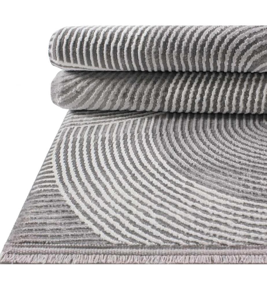 Teppich, Grau, 70% Polypropylen / 30% Polyester, 120 x 180 cm