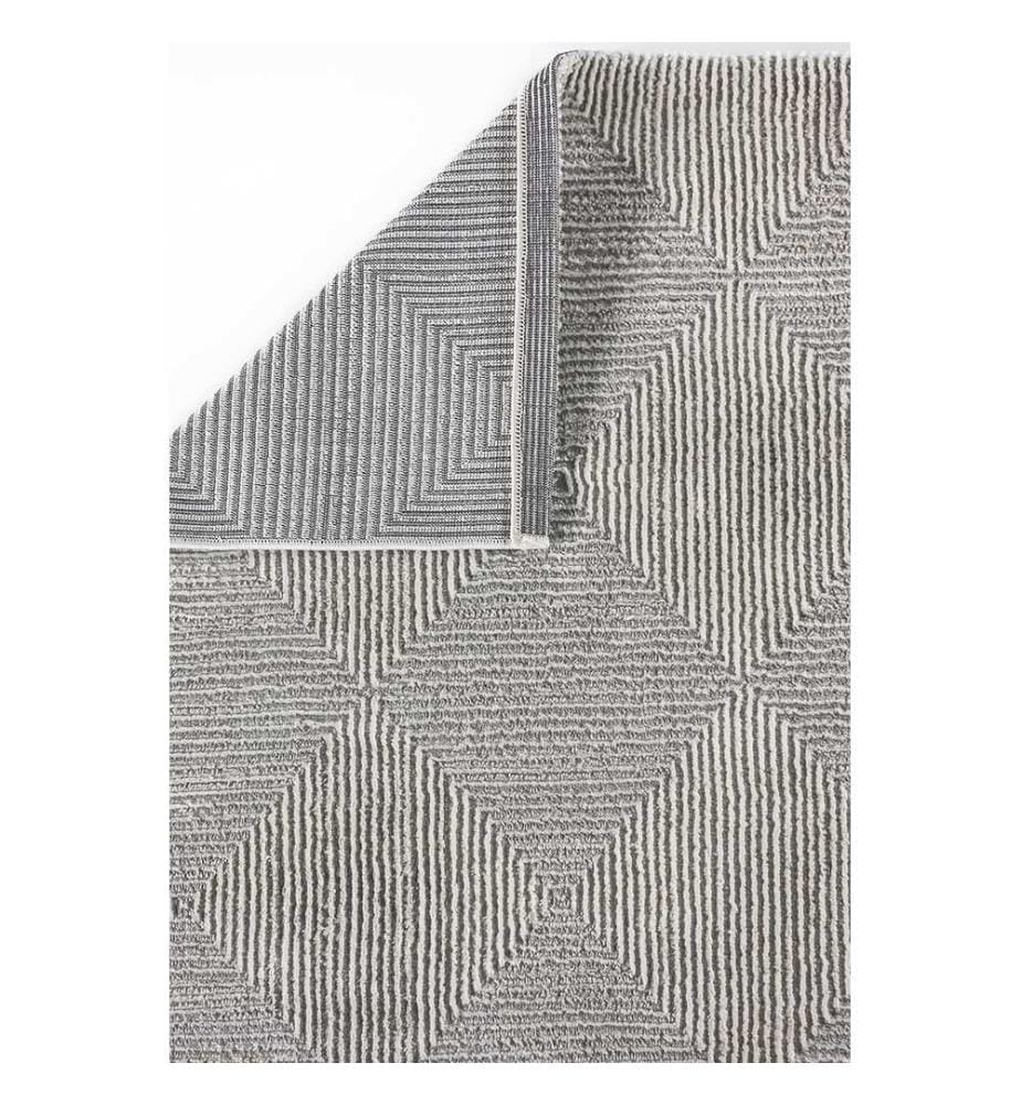 Tappeto, Grigio, 100% poliestere, 80 x 300 cm