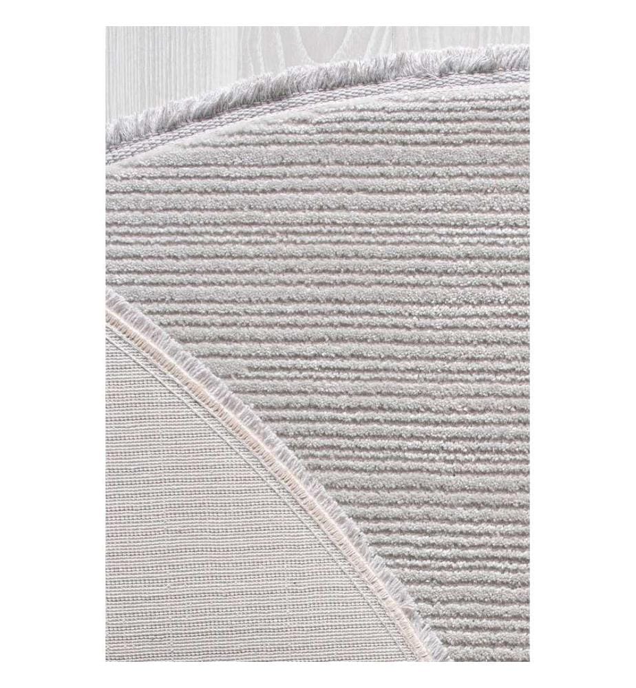 Tappeto, grigio, 70% polipropilene / 30% poliestere, diametro: 80 cm