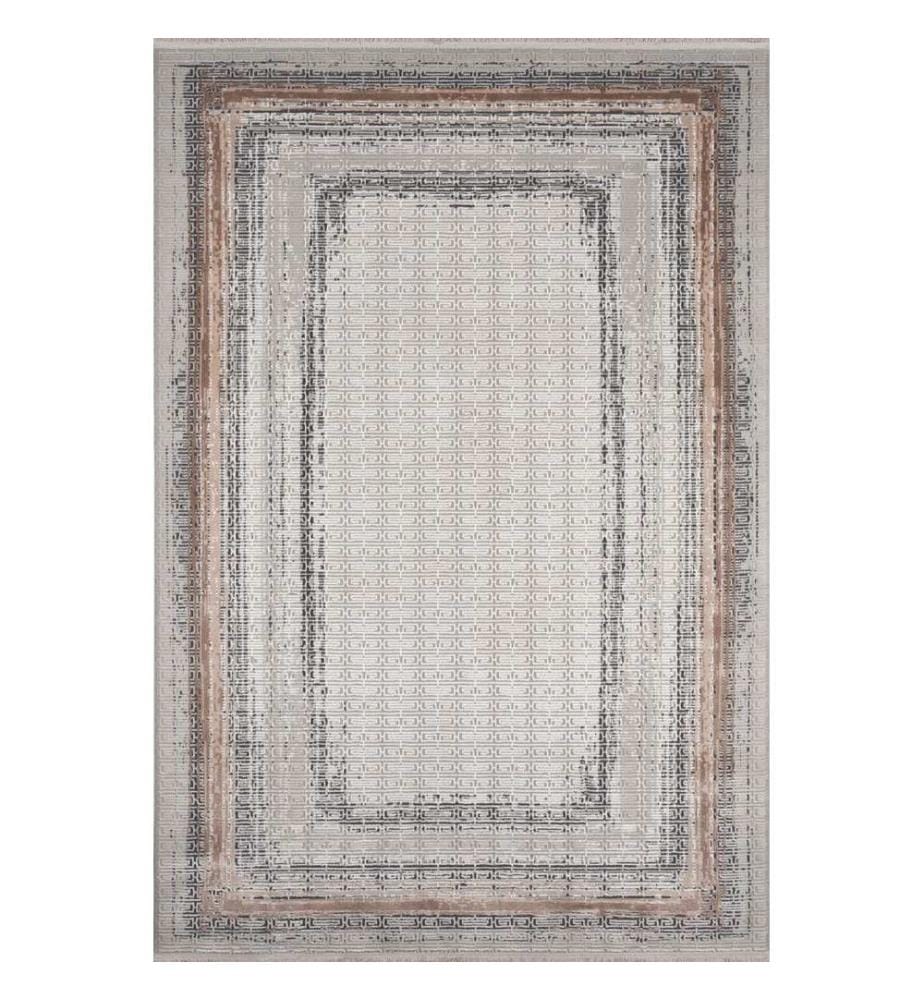 Tappeto, marrone, 70% polipropilene / 30% poliestere, 100 x 200 cm