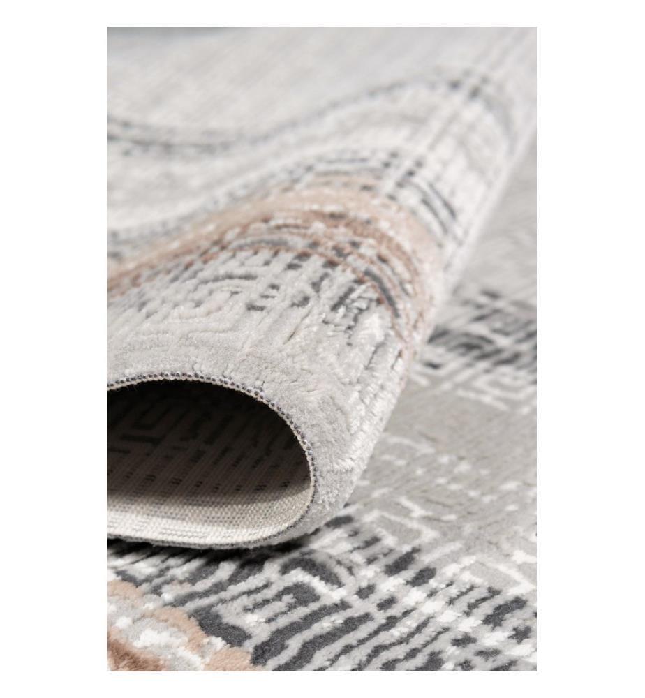 Tappeto, marrone, 70% polipropilene / 30% poliestere, 100 x 300 cm