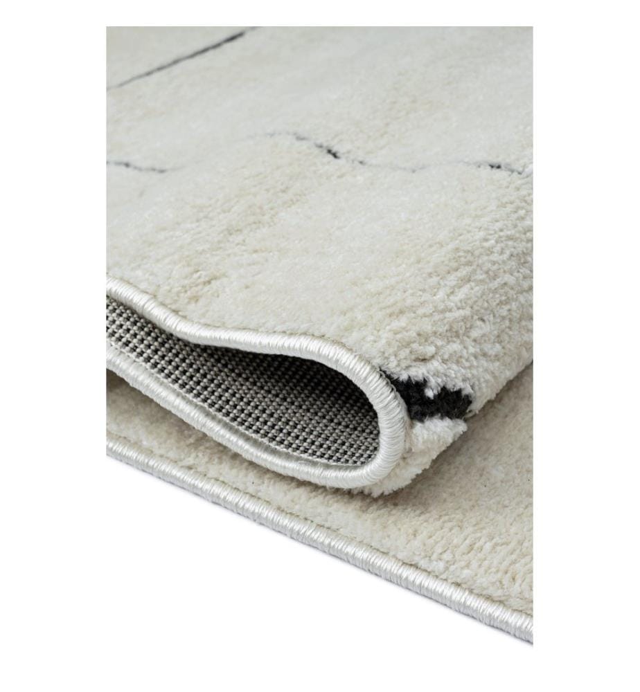 Tappeto, Crema, 100% poliestere, 160 x 230 cm