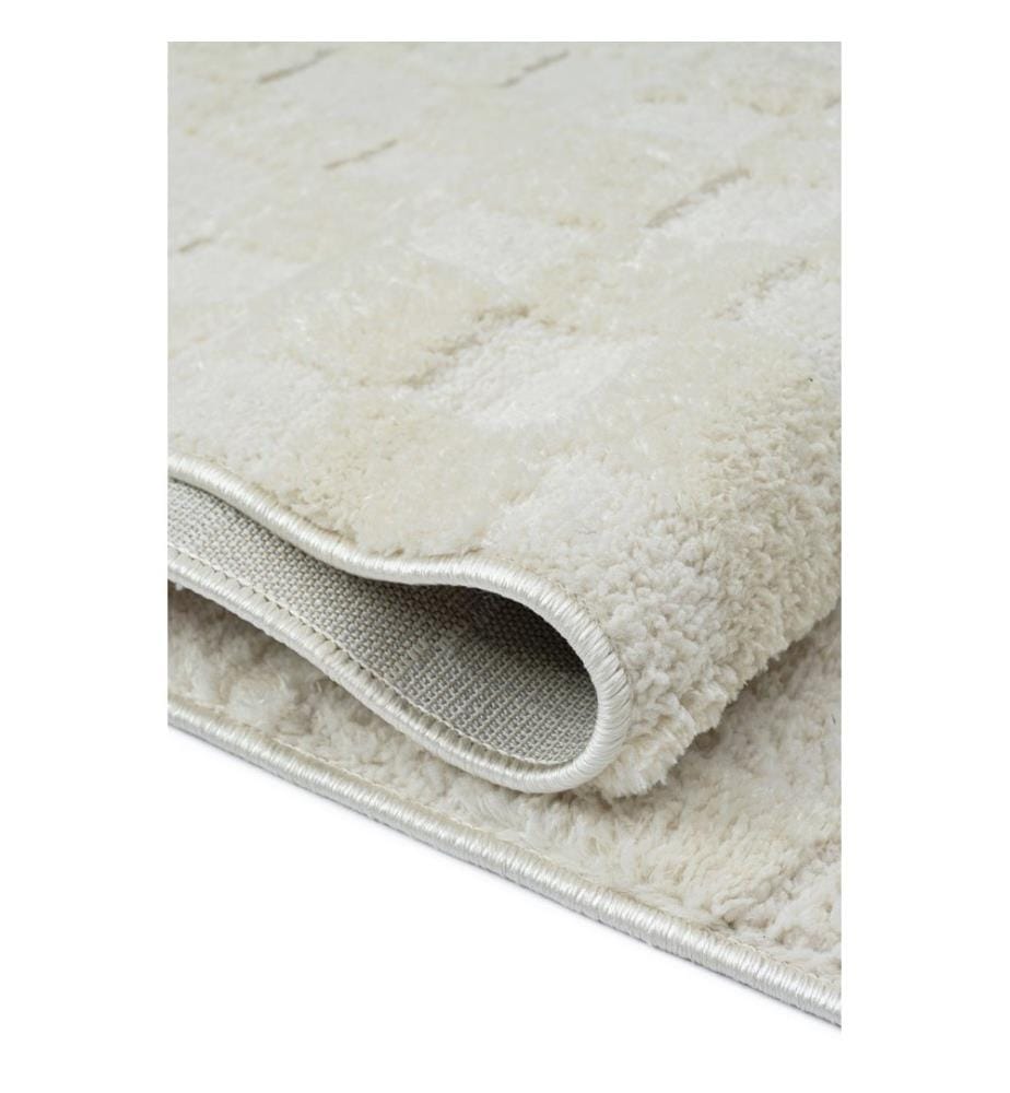 Tappeto, Crema, 100% poliestere, 120 x 180 cm
