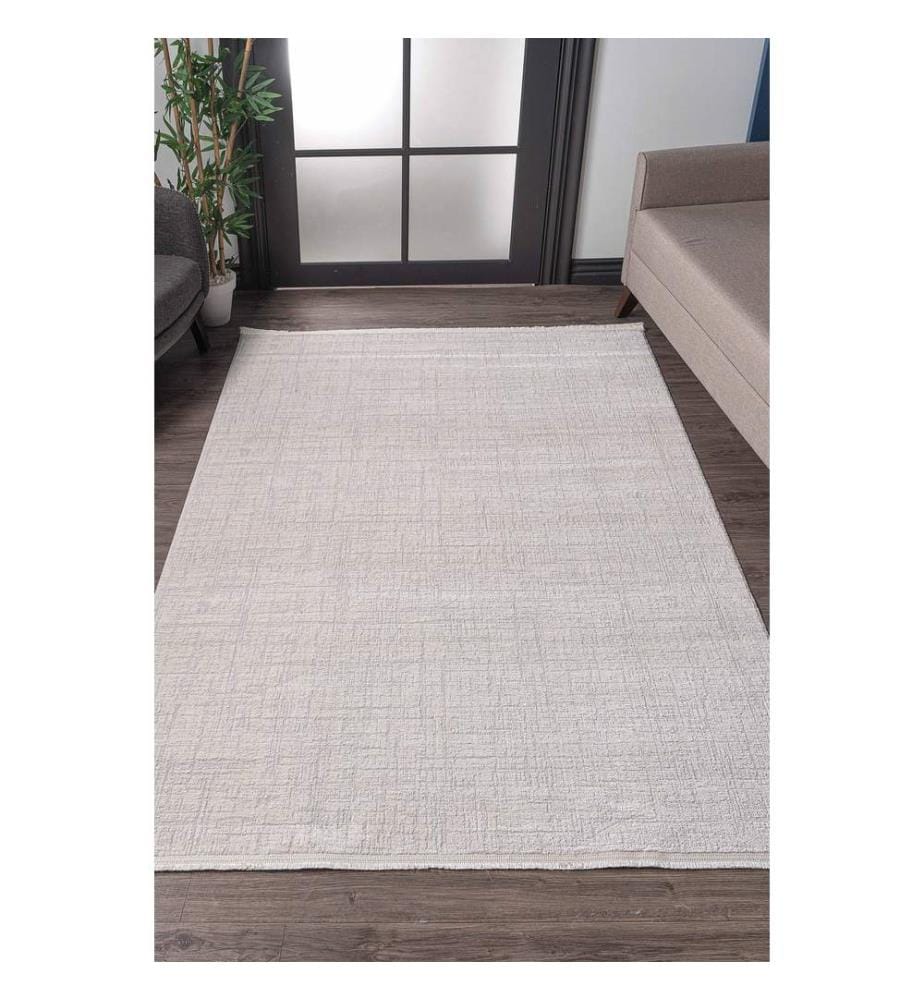 Tappeto, Grigio, 100% Acrilico, 80 x 150 cm