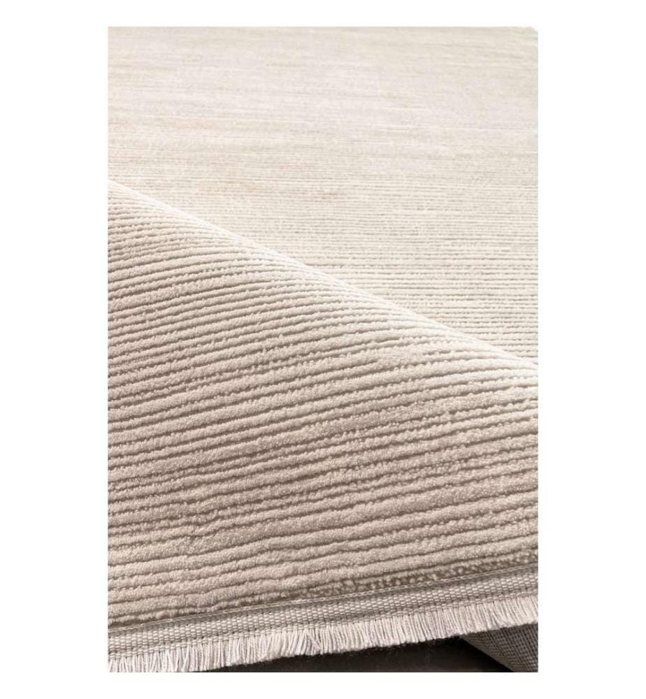 Tapis, crème, 70% polypropylène / 30% polyester, 100 x 200 cm