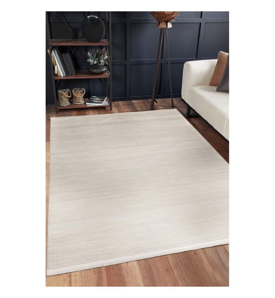 Tappeto, Crema, 70% polipropilene / 30% poliestere, 120 x 180 cm