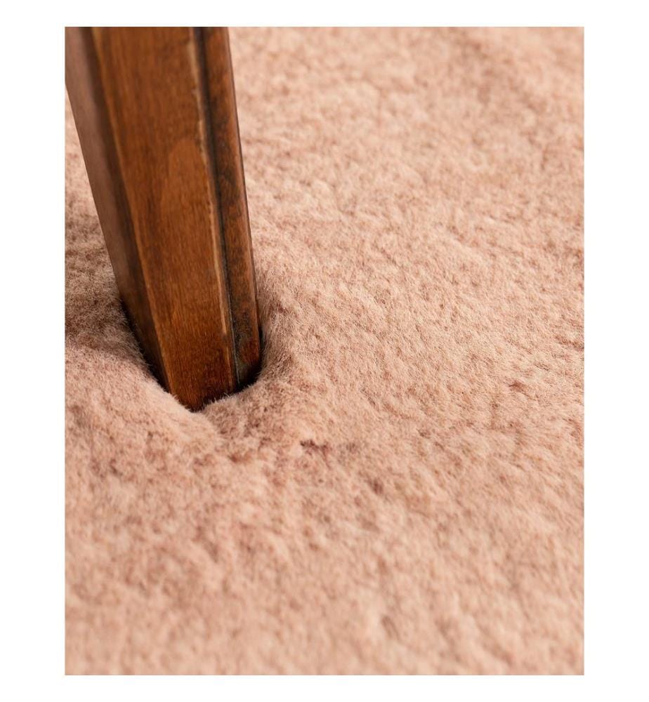 Teppich, Hellrosa, 100% Polyester, 80 x 150 cm