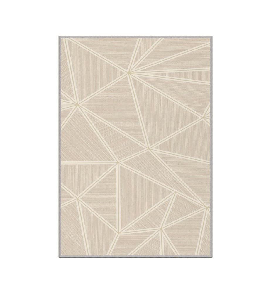 Tappeto, Crema, 100% poliestere, 100 x 200 cm