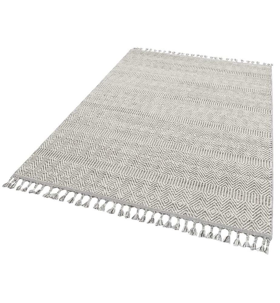 Tappeto, grigio, 45% polipropilene / 55% poliestere, 200 x 290 cm