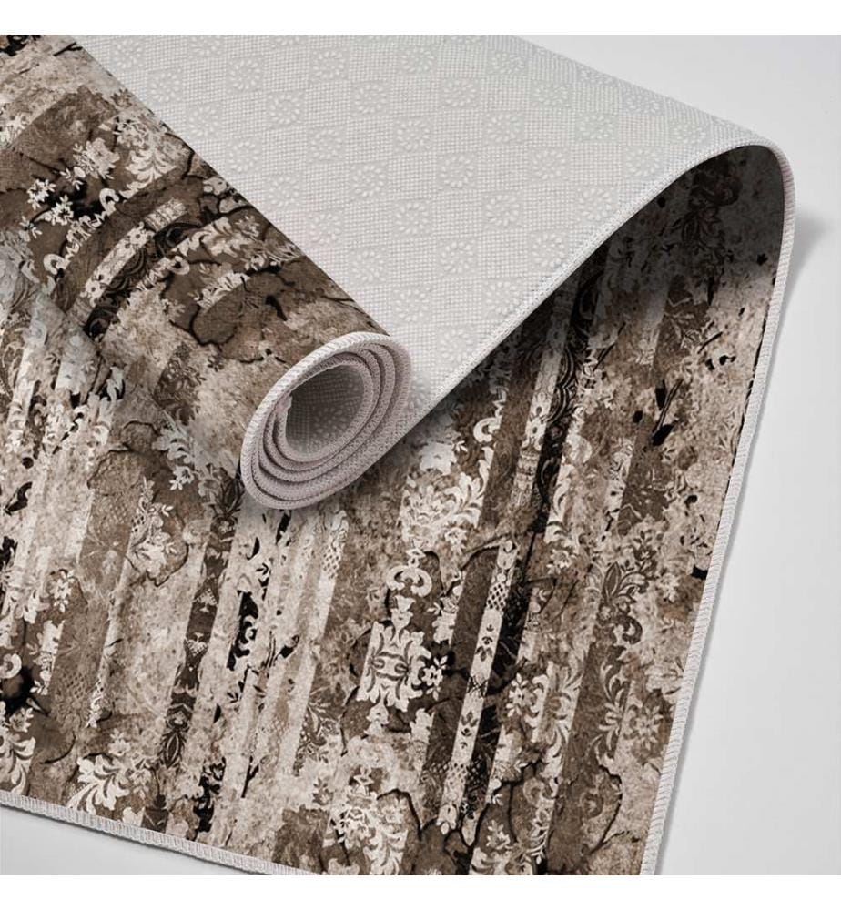 Tappeto Hall, Caffè, 100% poliammide, 80 x 200 cm