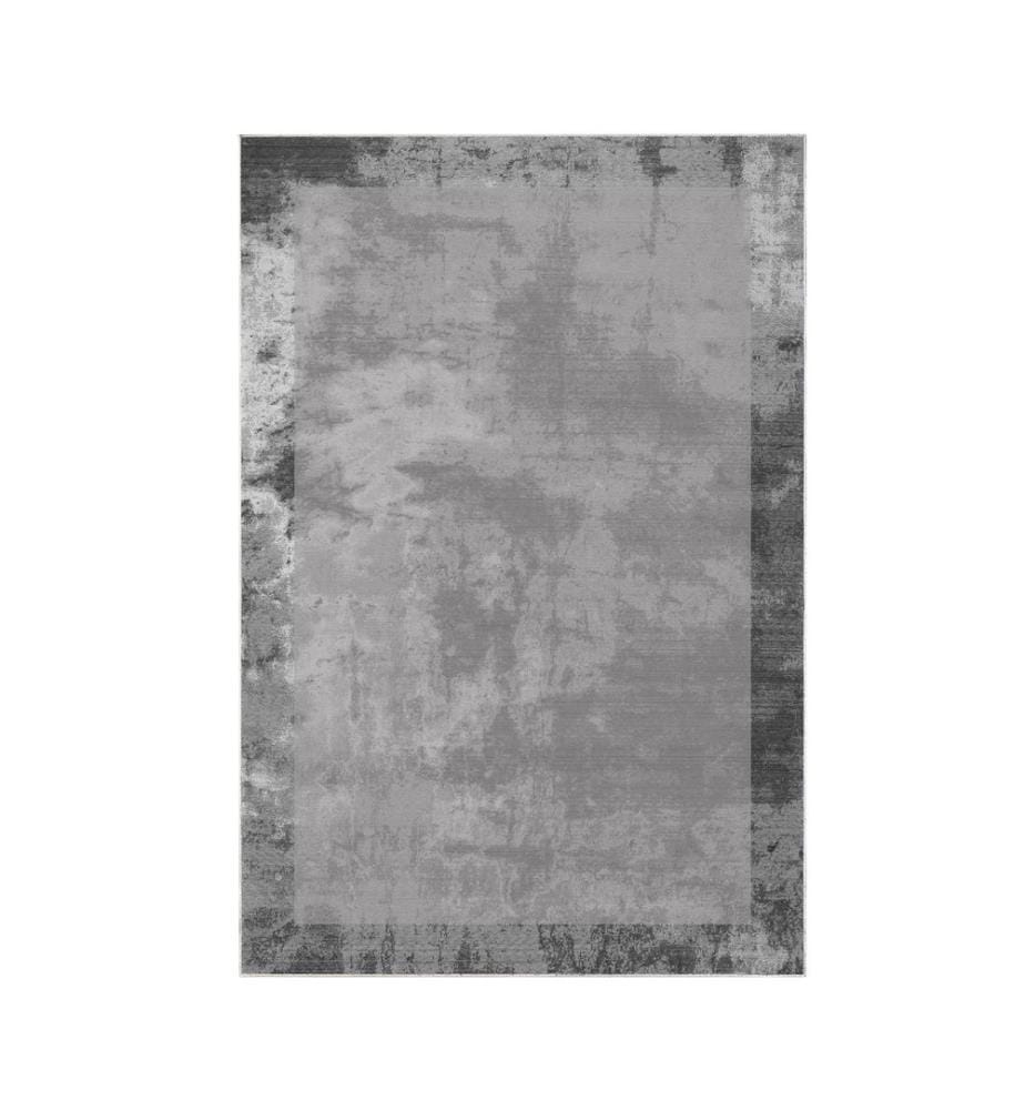 Tappeto, Grigio, 100% poliestere, 160 x 230 cm
