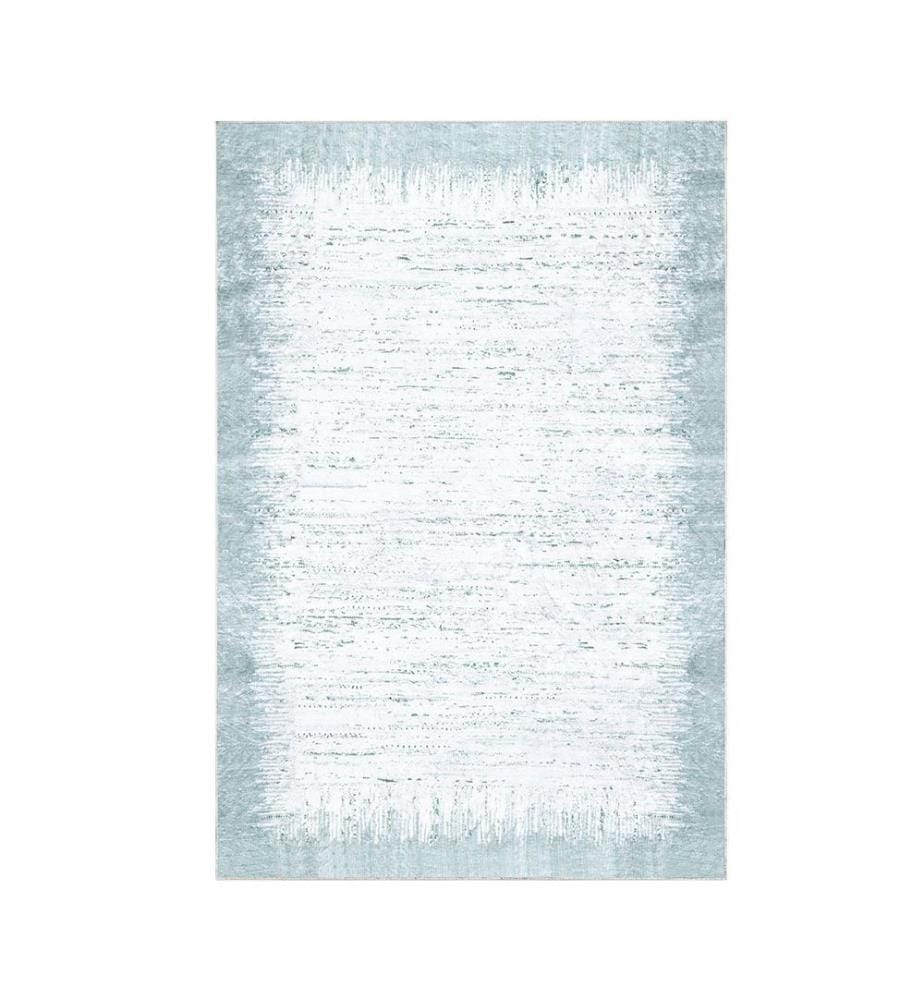 Tappeto, Blu, 100% poliestere, 80 x 150 cm