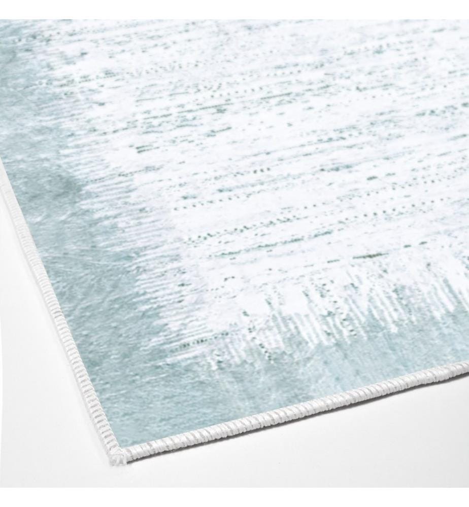 Tappeto, Blu, 100% poliestere, 120 x 180 cm