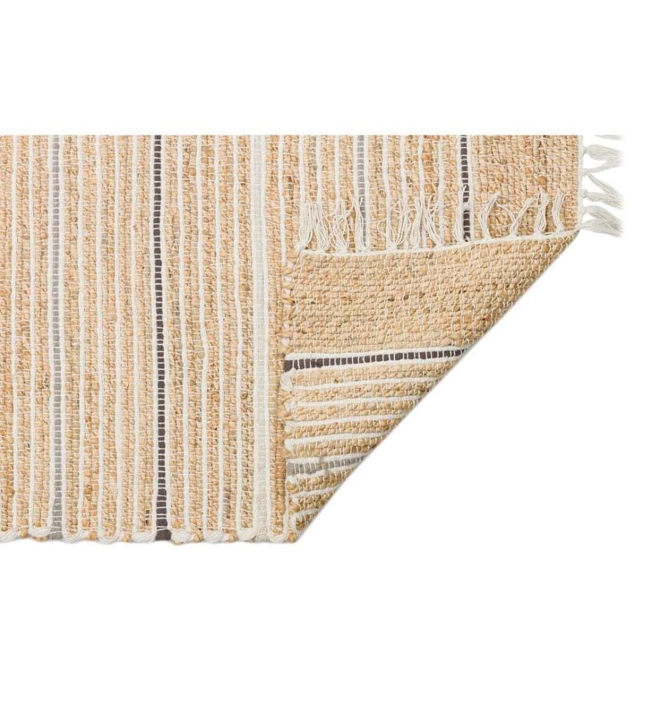 Flurteppich, Creme, 100% Jute, 80 x 200 cm