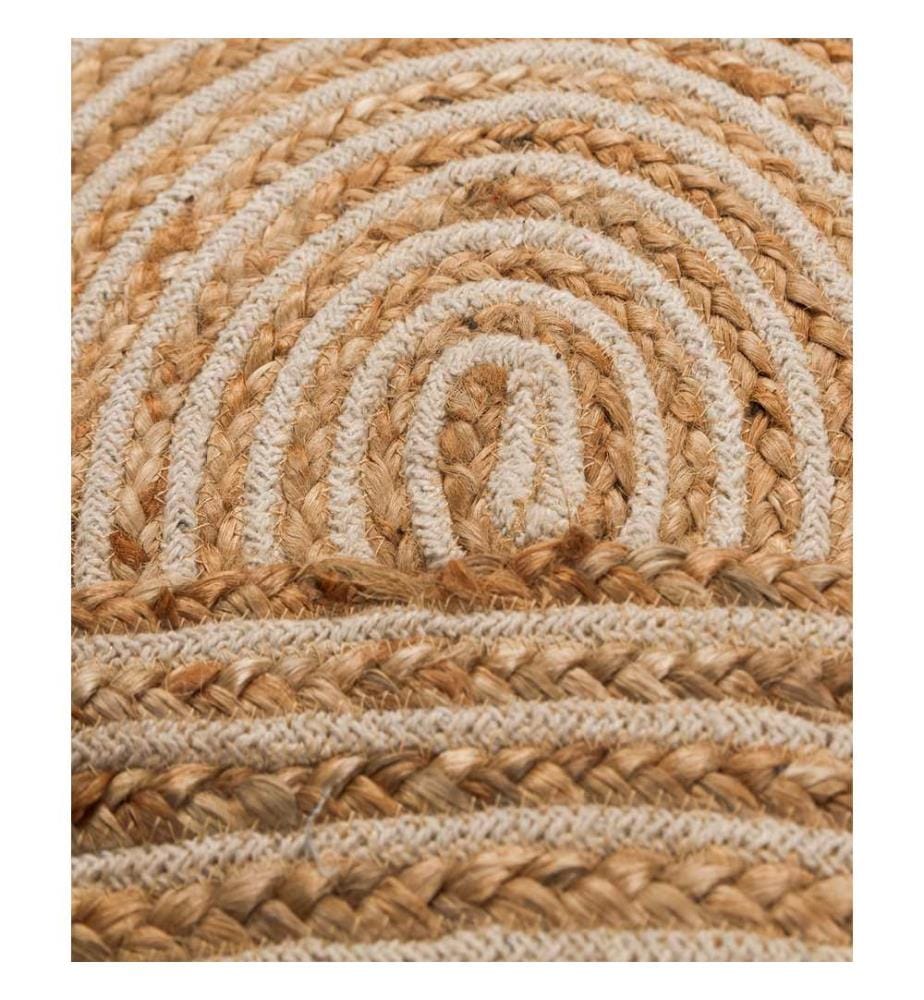 Tappeto Hall, Naturale, 100% iuta, 150 x 150 cm