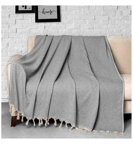 Copridivano, Grigio, Cotone