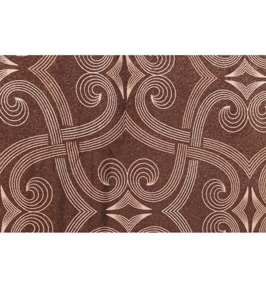 Set Di Copertura A Doppia Trapunta In Raso, Braun Crema Brown Scuro, Raso Di Cotone