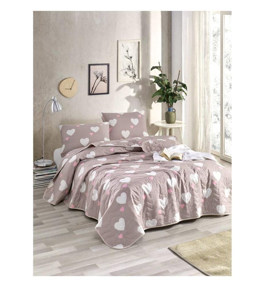 Polveroso, Rosa, Piumone, 270 Gr , M², 65% Di Cotone , 35% Poliestere, Copertura ,