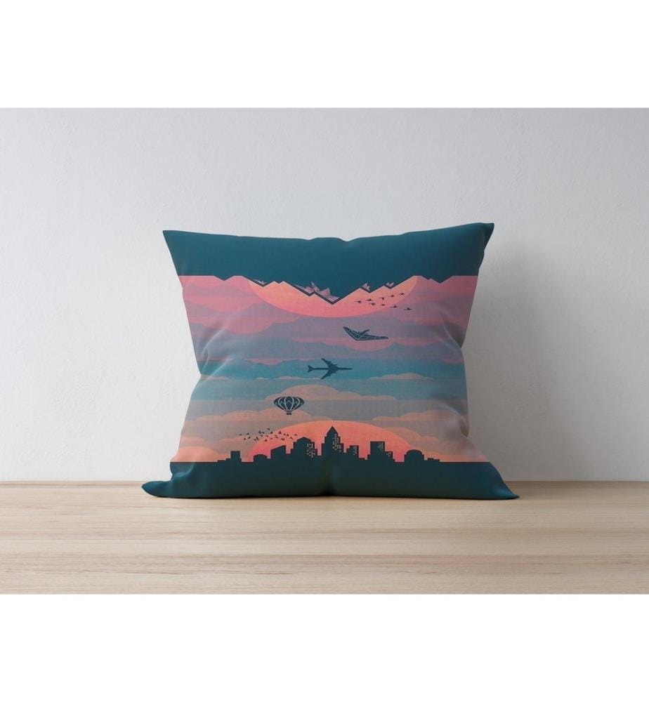 Kissenbezug, Multicolor, 50% Polyester / 50% Baumwolle