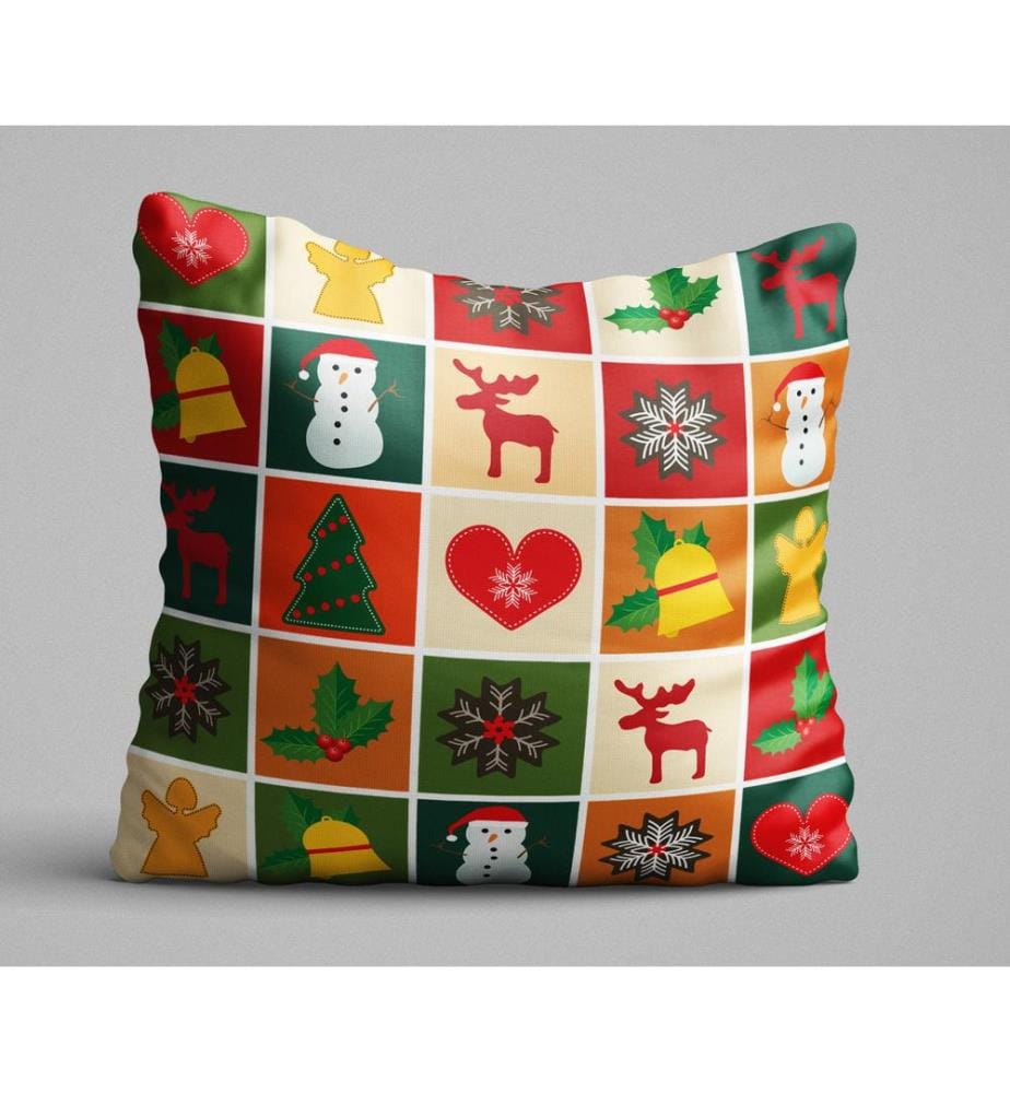 Kissen, Multicolor, 50% Baumwolle / 50% Polyester